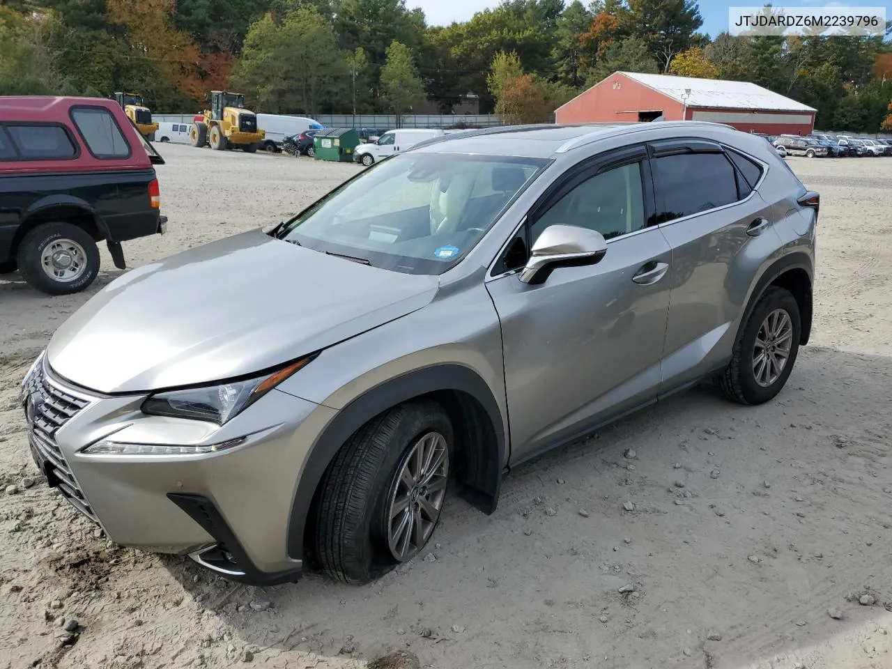 2021 Lexus Nx 300 Base VIN: JTJDARDZ6M2239796 Lot: 76007944