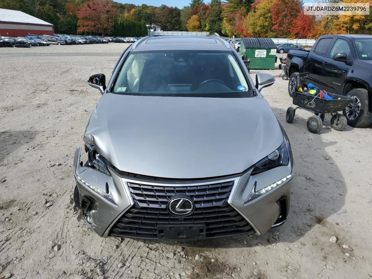 2021 Lexus Nx 300 Base VIN: JTJDARDZ6M2239796 Lot: 76007944