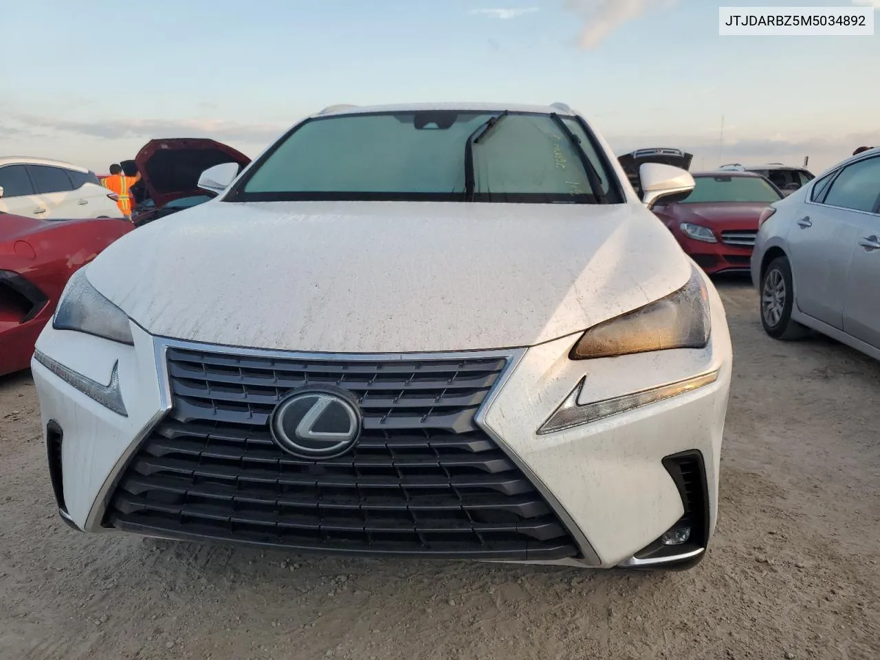 2021 Lexus Nx 300 Base VIN: JTJDARBZ5M5034892 Lot: 76397454