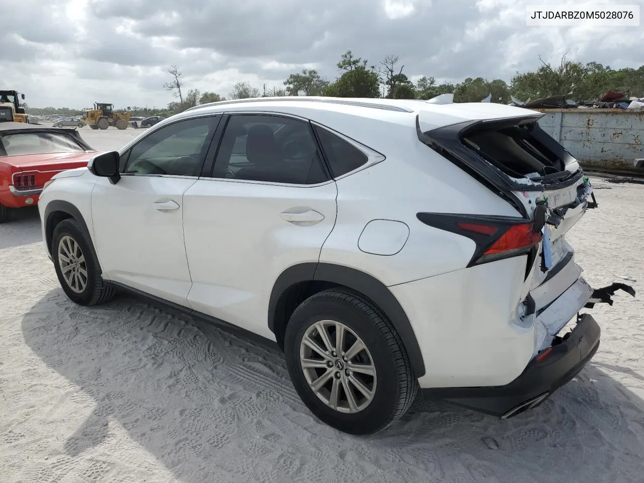 2021 Lexus Nx 300 Base VIN: JTJDARBZ0M5028076 Lot: 76935274