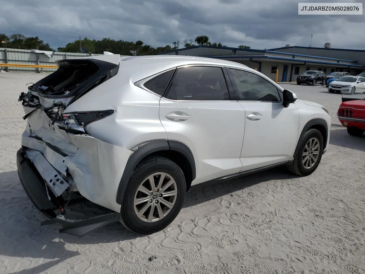 2021 Lexus Nx 300 Base VIN: JTJDARBZ0M5028076 Lot: 76935274