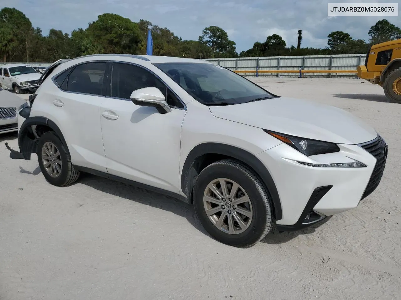 2021 Lexus Nx 300 Base VIN: JTJDARBZ0M5028076 Lot: 76935274