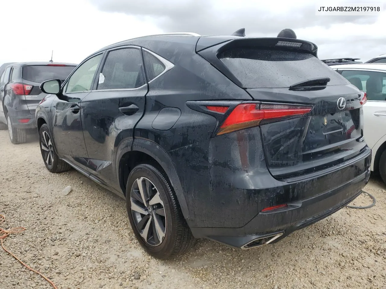 2021 Lexus Nx 300 Base VIN: JTJGARBZ2M2197918 Lot: 77096904