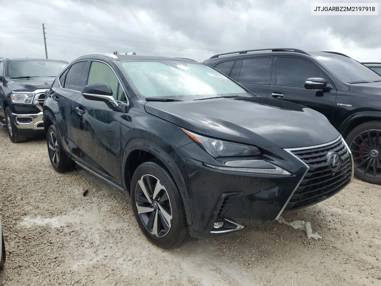 2021 Lexus Nx 300 Base VIN: JTJGARBZ2M2197918 Lot: 77096904