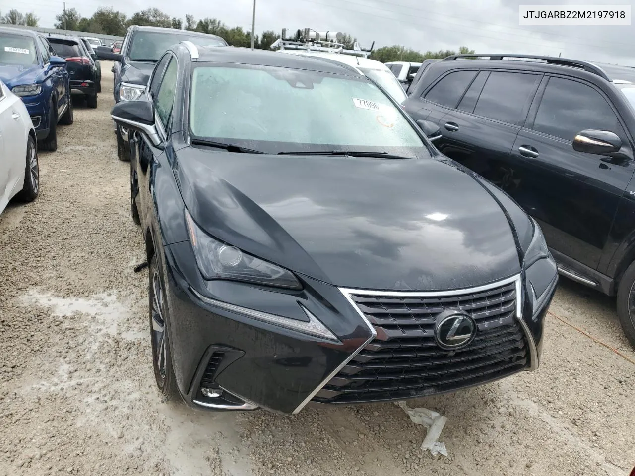 2021 Lexus Nx 300 Base VIN: JTJGARBZ2M2197918 Lot: 77096904