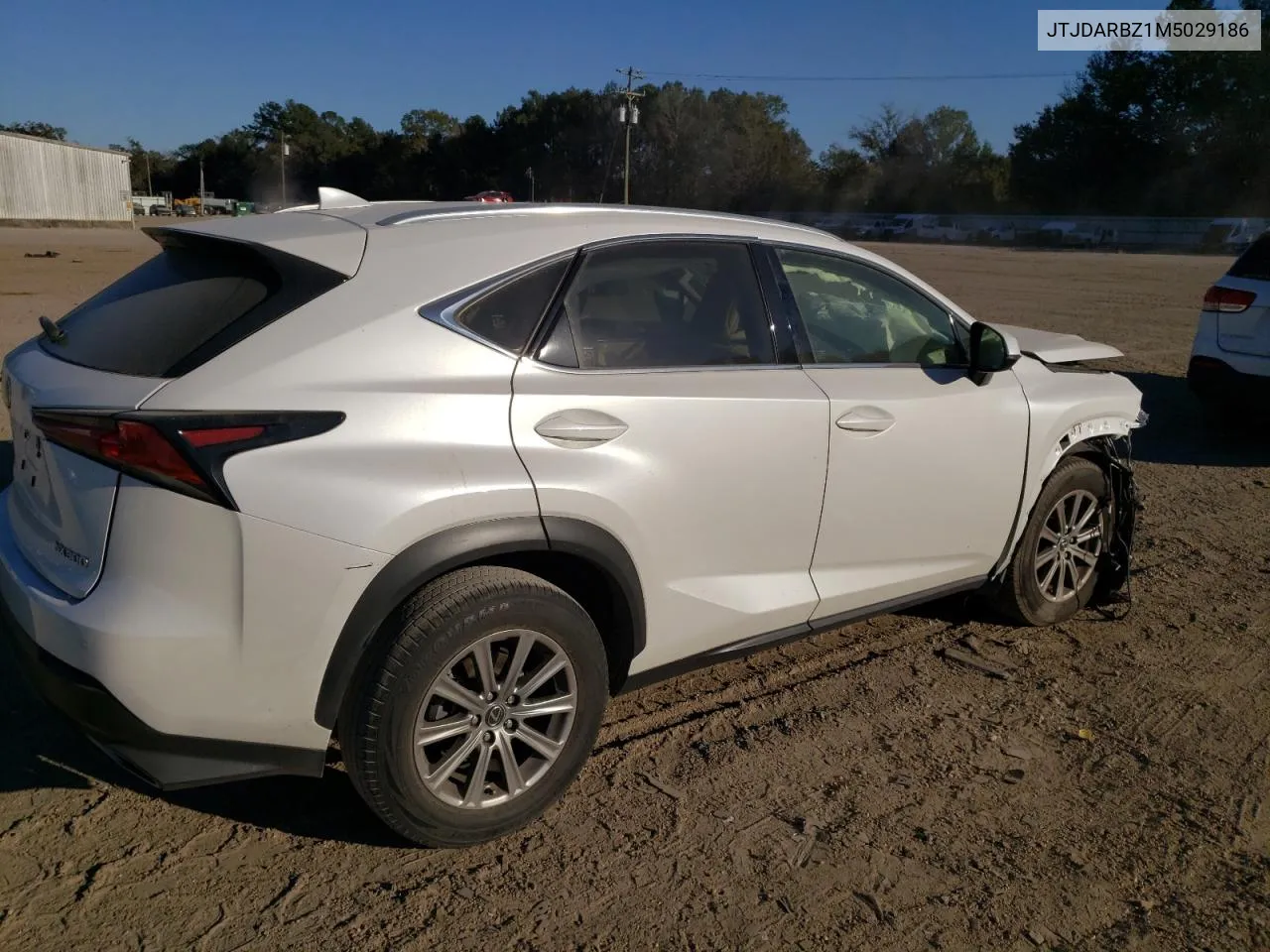 2021 Lexus Nx 300 Base VIN: JTJDARBZ1M5029186 Lot: 77378654