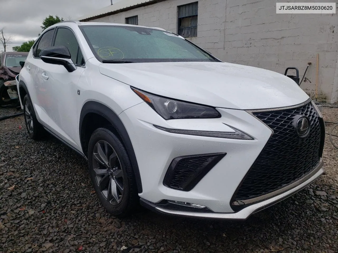 2021 Lexus Nx 300 Base VIN: JTJSARBZ8M5030620 Lot: 78080884