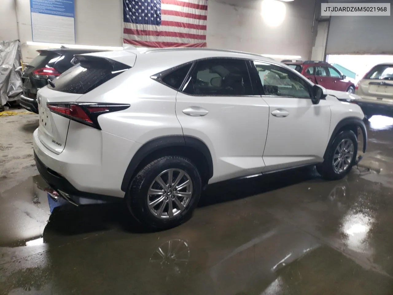 2021 Lexus Nx 300 Base VIN: JTJDARDZ6M5021968 Lot: 78502944