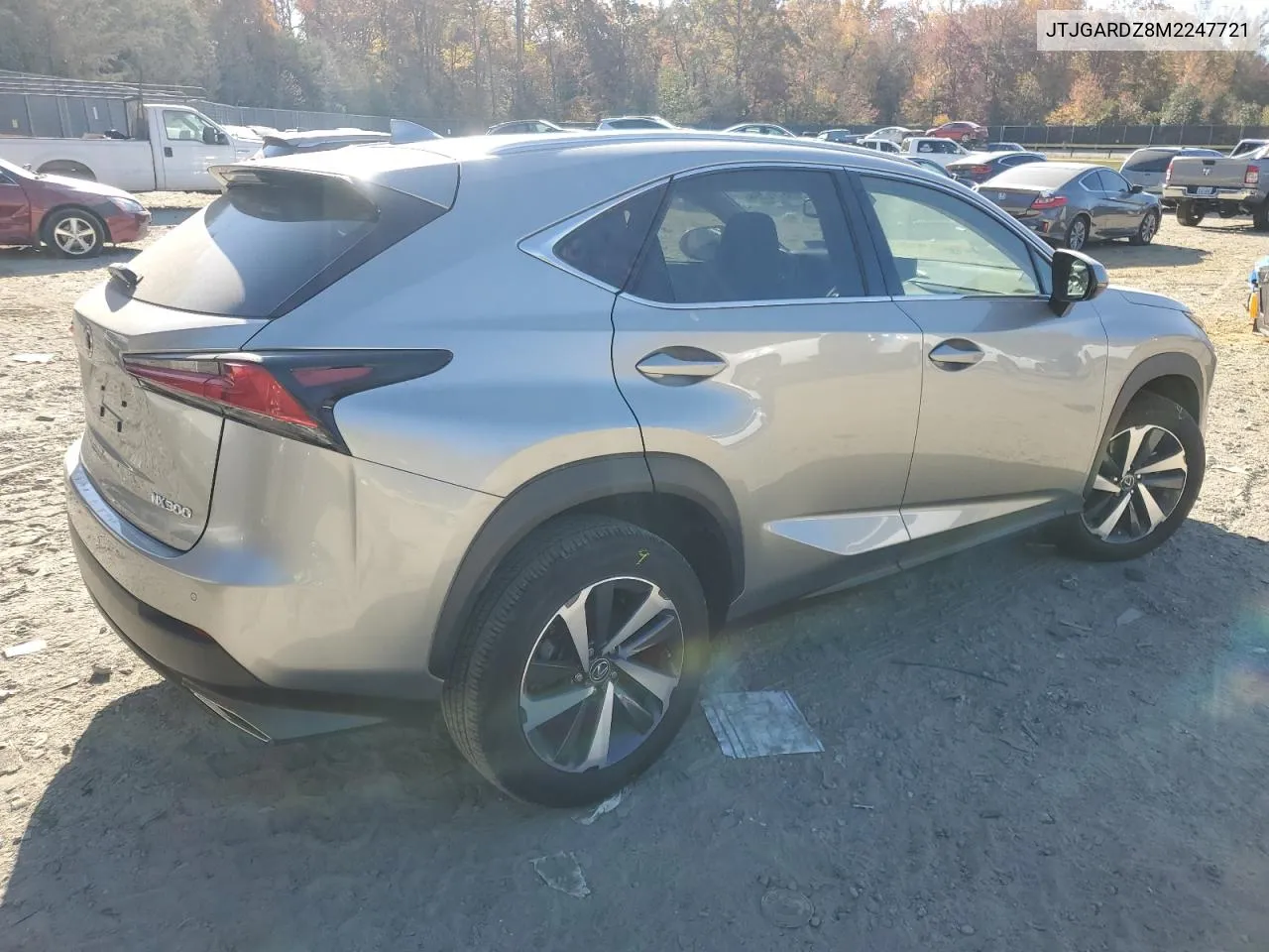 2021 Lexus Nx 300 Base VIN: JTJGARDZ8M2247721 Lot: 78776294