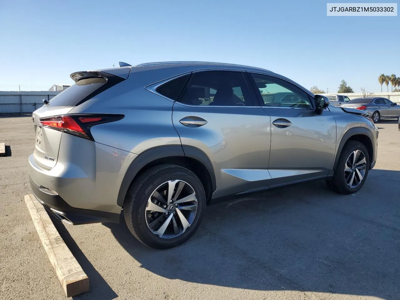 2021 Lexus Nx 300 Base VIN: JTJGARBZ1M5033302 Lot: 79457174