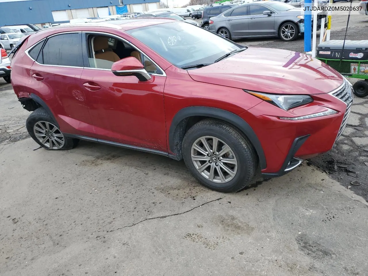 2021 Lexus Nx 300 Base VIN: JTJDARDZ0M5020637 Lot: 79816624