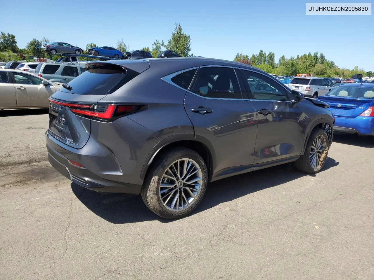 JTJHKCEZ0N2005830 2022 Lexus Nx 350H