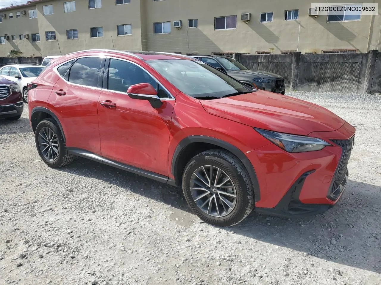 2022 Lexus Nx 350 VIN: 2T2GGCEZ9NC009632 Lot: 60802824