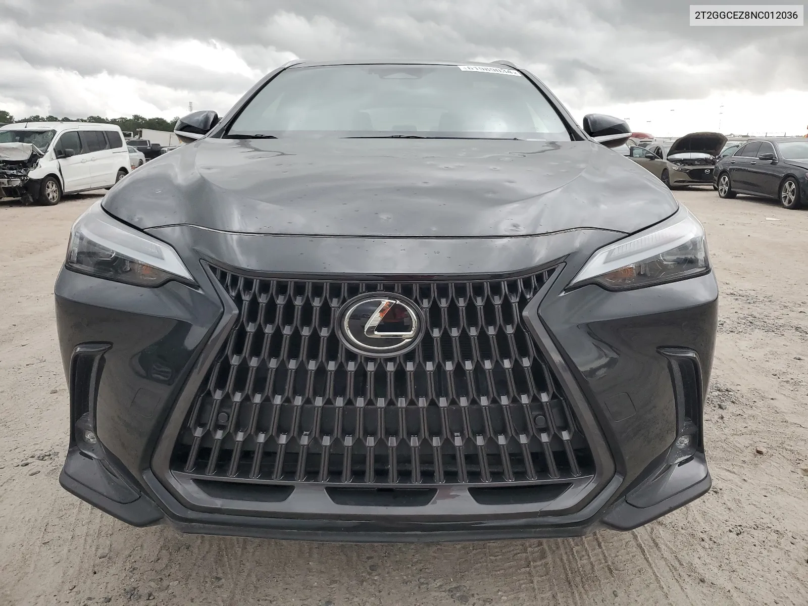 2022 Lexus Nx 350 VIN: 2T2GGCEZ8NC012036 Lot: 61989034