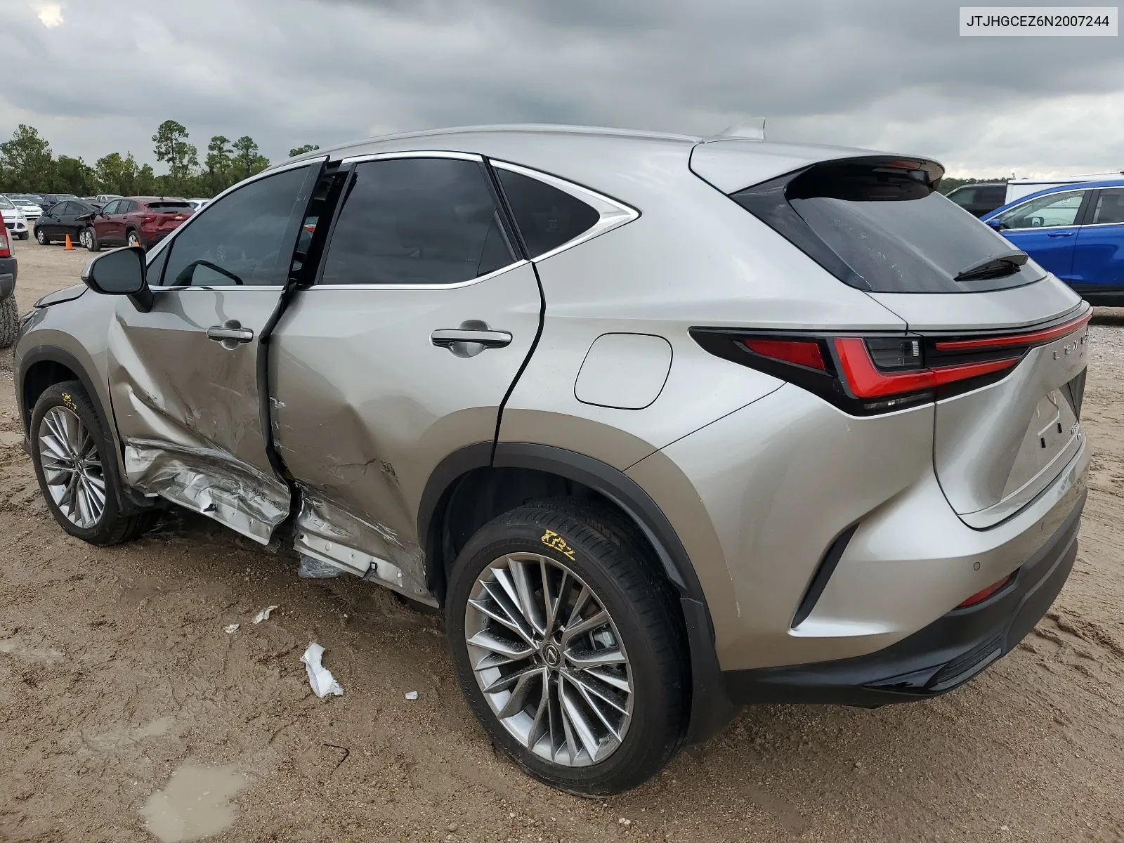 2022 Lexus Nx 350 VIN: JTJHGCEZ6N2007244 Lot: 64692144