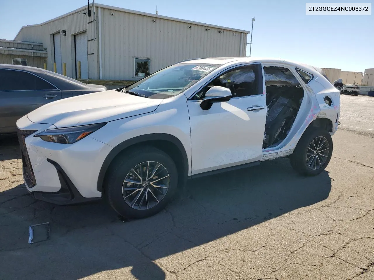 2022 Lexus Nx 350 VIN: 2T2GGCEZ4NC008372 Lot: 67946434