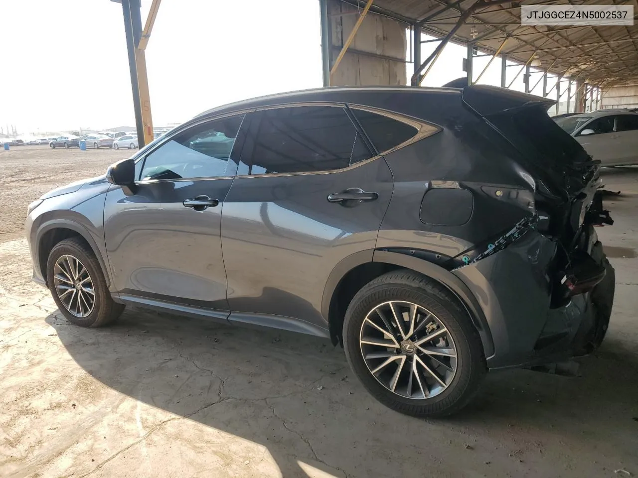 JTJGGCEZ4N5002537 2022 Lexus Nx 350