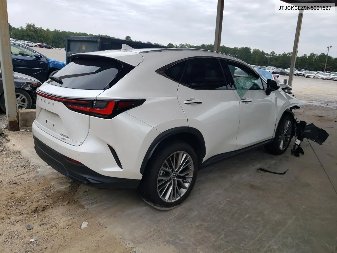 JTJGKCEZ9N5001527 2022 Lexus Nx 350H