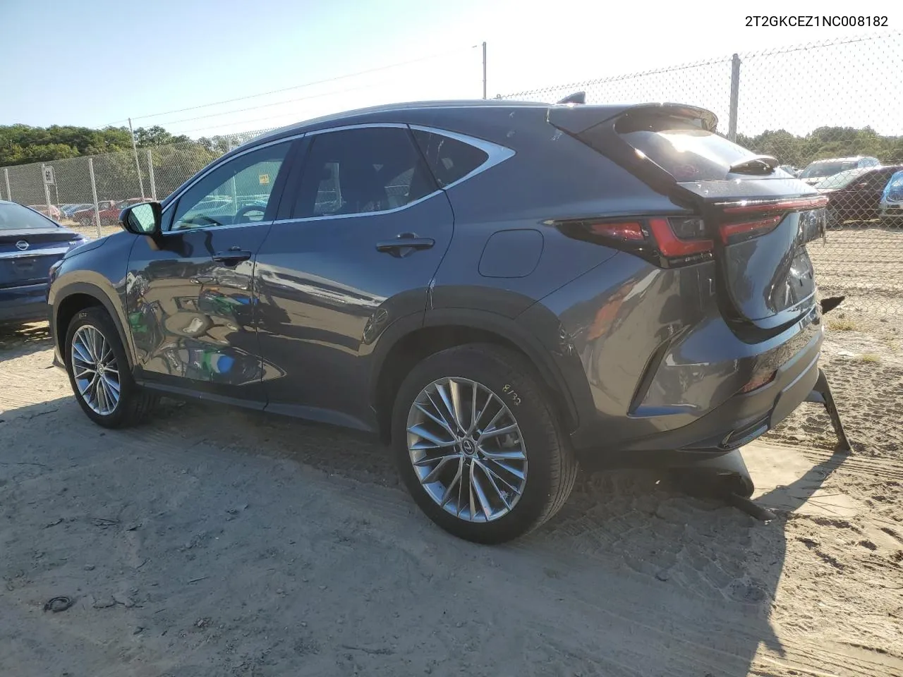 2022 Lexus Nx 350H VIN: 2T2GKCEZ1NC008182 Lot: 70724724