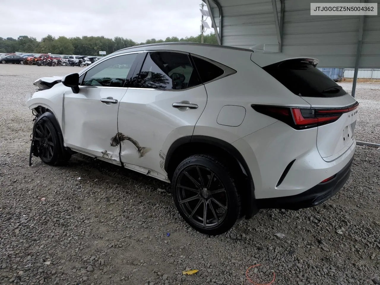 2022 Lexus Nx 350 VIN: JTJGGCEZ5N5004362 Lot: 71461084