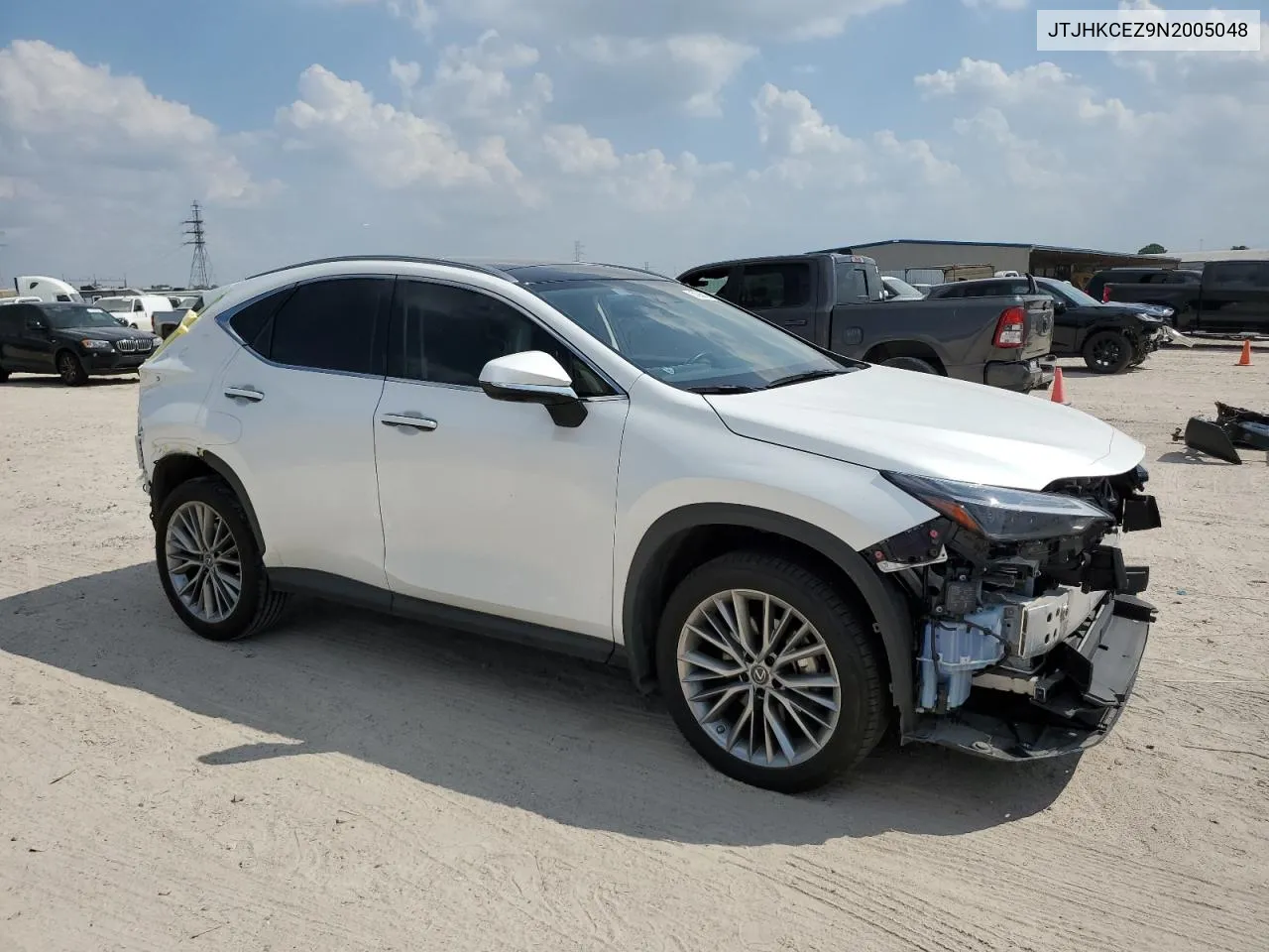 2022 Lexus Nx 350H VIN: JTJHKCEZ9N2005048 Lot: 71649334