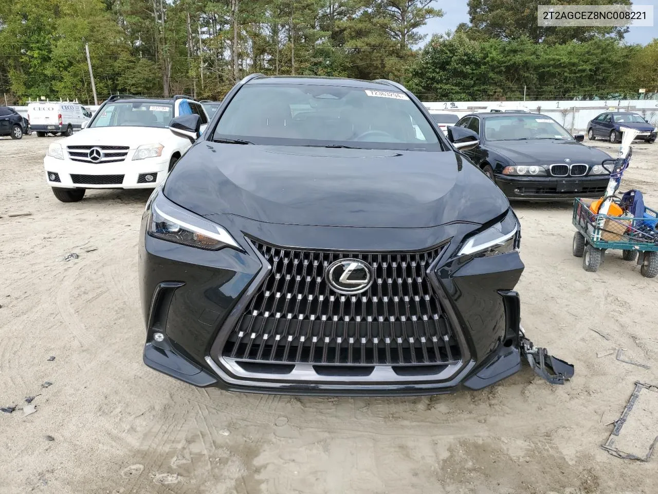 2T2AGCEZ8NC008221 2022 Lexus Nx 350