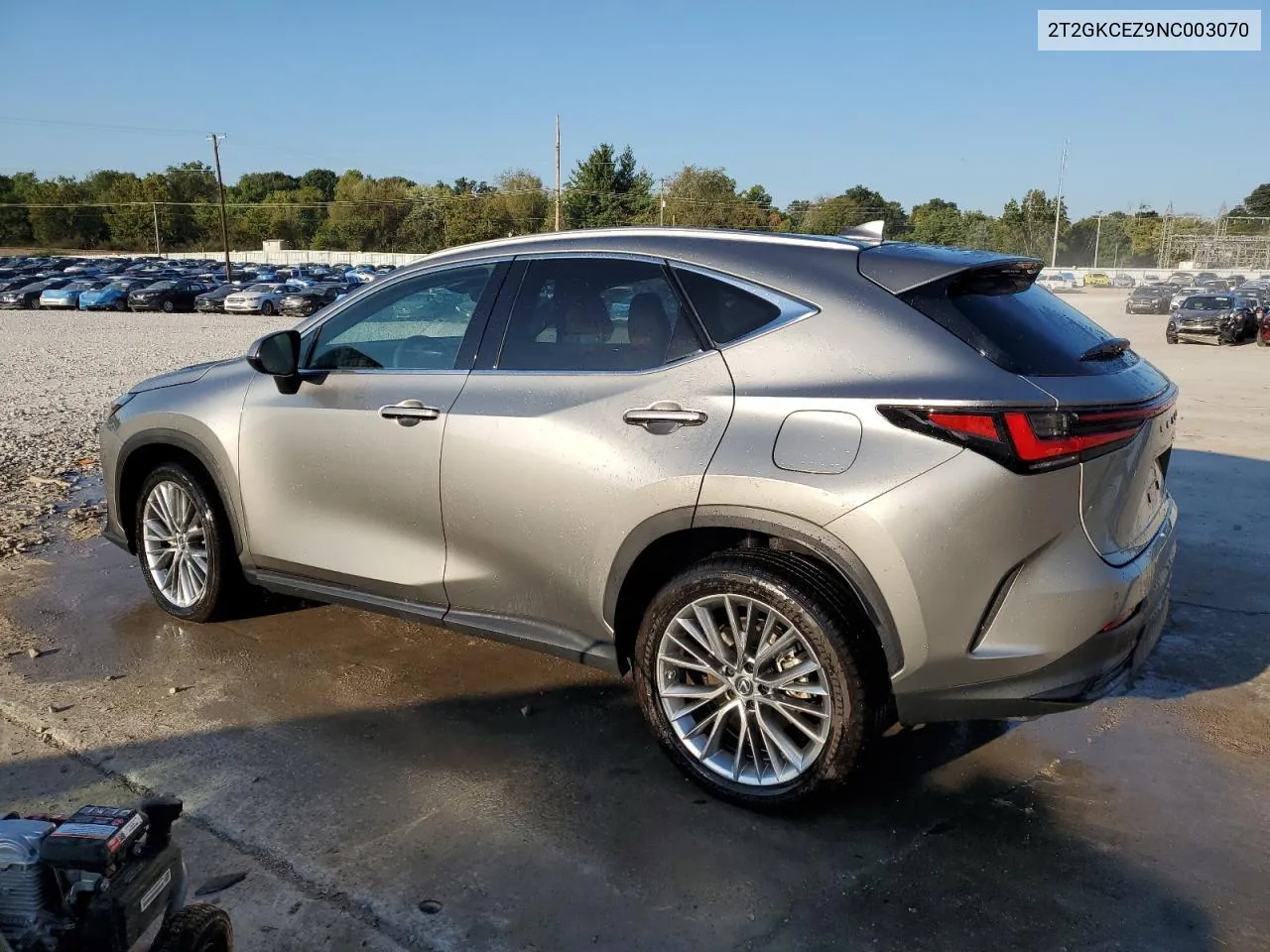 2T2GKCEZ9NC003070 2022 Lexus Nx 350H