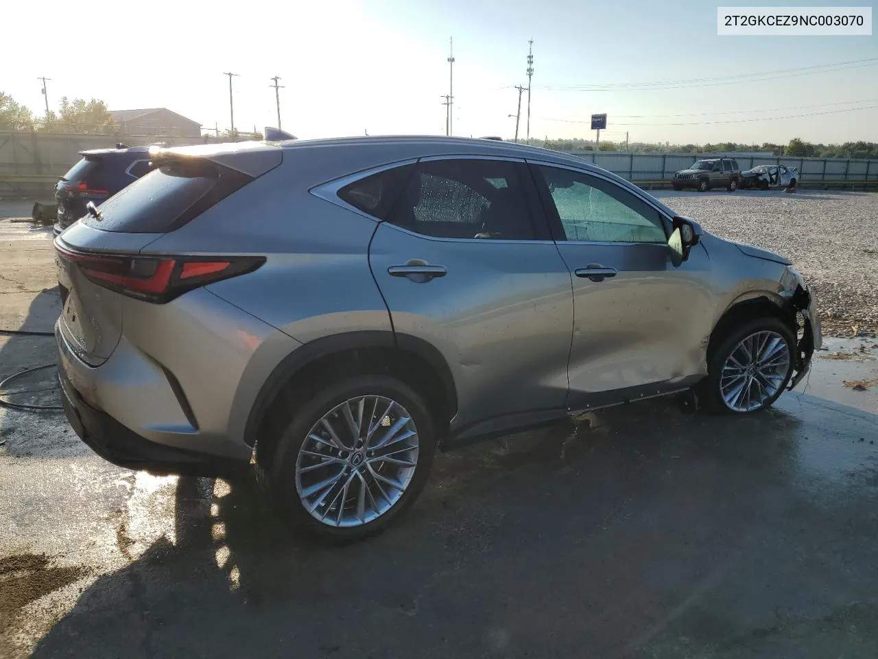 2022 Lexus Nx 350H VIN: 2T2GKCEZ9NC003070 Lot: 72428604