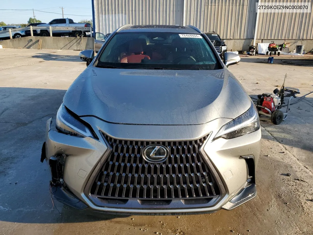 2T2GKCEZ9NC003070 2022 Lexus Nx 350H