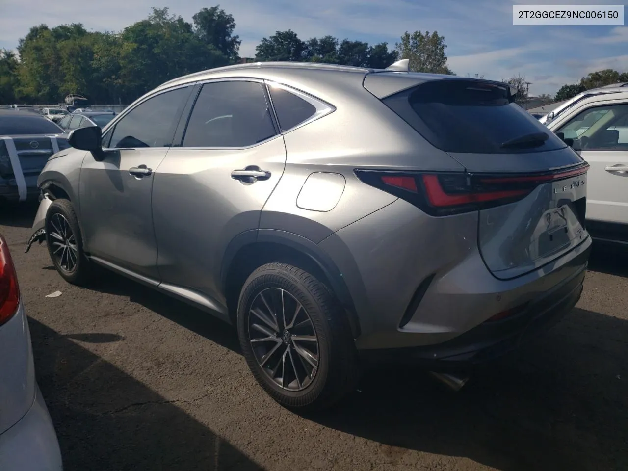 2022 Lexus Nx 350 VIN: 2T2GGCEZ9NC006150 Lot: 73580264