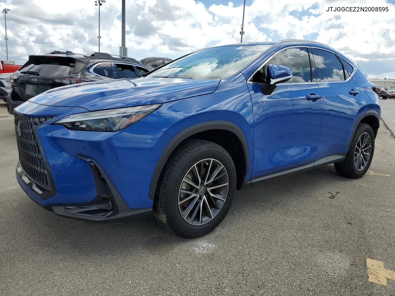 2022 Lexus Nx 350 VIN: JTJGGCEZ2N2008595 Lot: 73894734