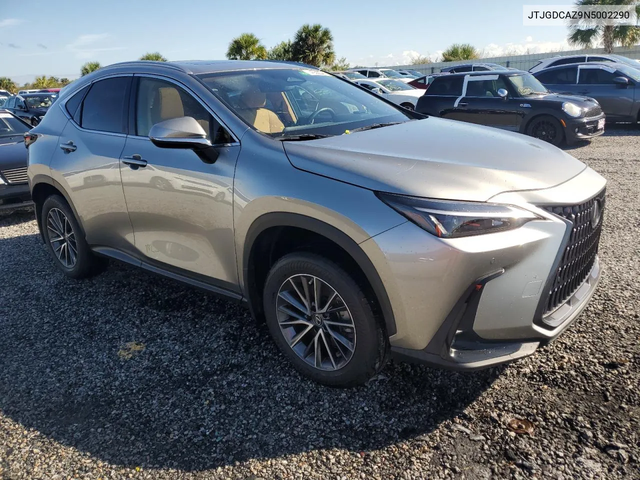 2022 Lexus Nx 250 VIN: JTJGDCAZ9N5002290 Lot: 74058684