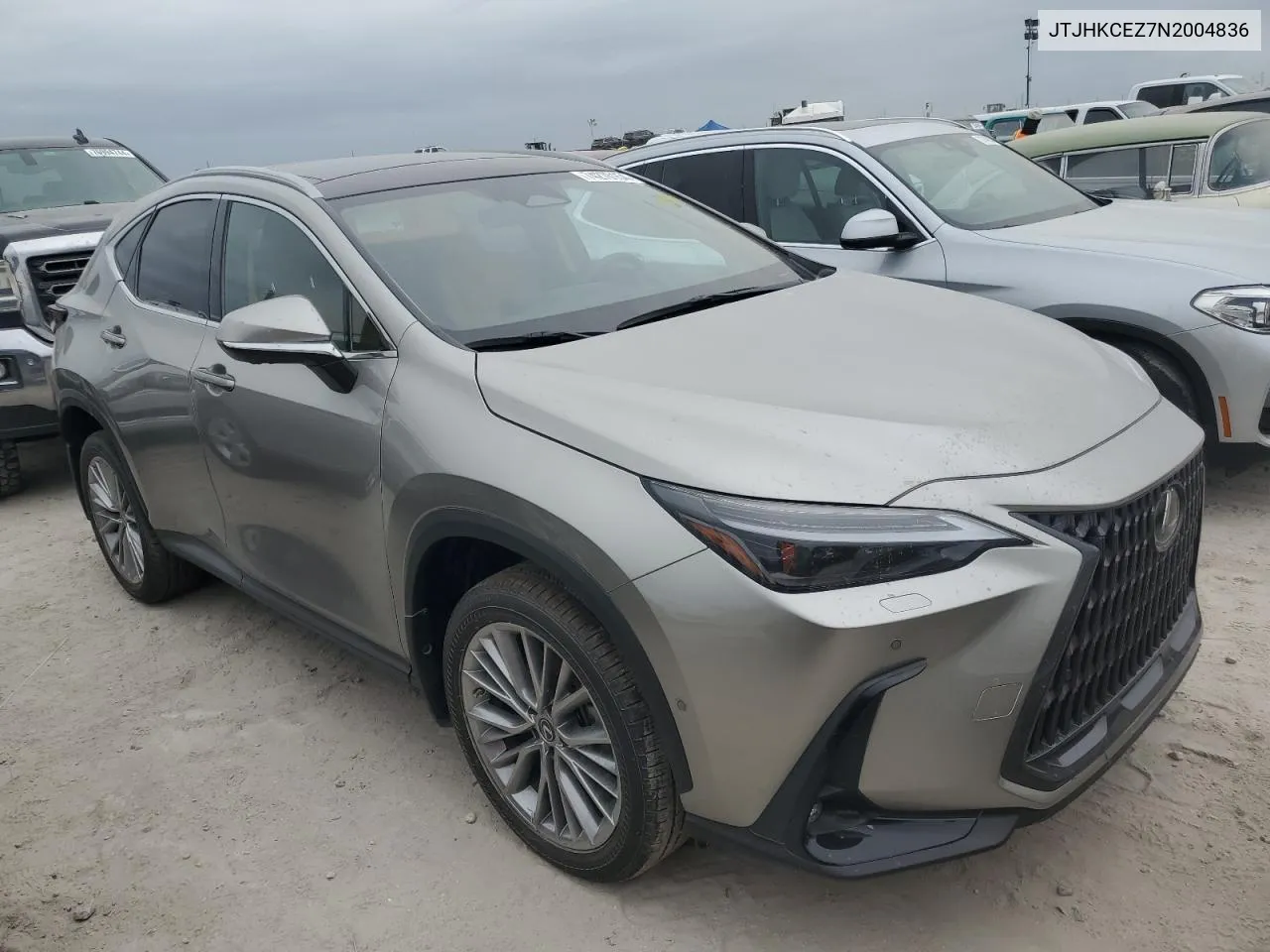 2022 Lexus Nx 350H VIN: JTJHKCEZ7N2004836 Lot: 74278154