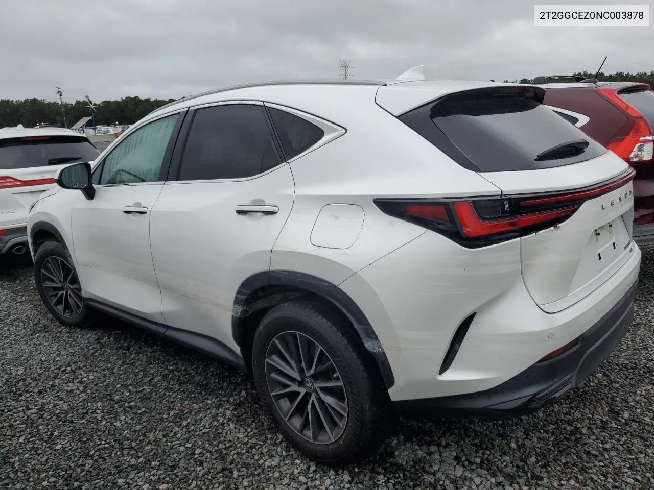 2022 Lexus Nx 350 VIN: 2T2GGCEZ0NC003878 Lot: 74808024