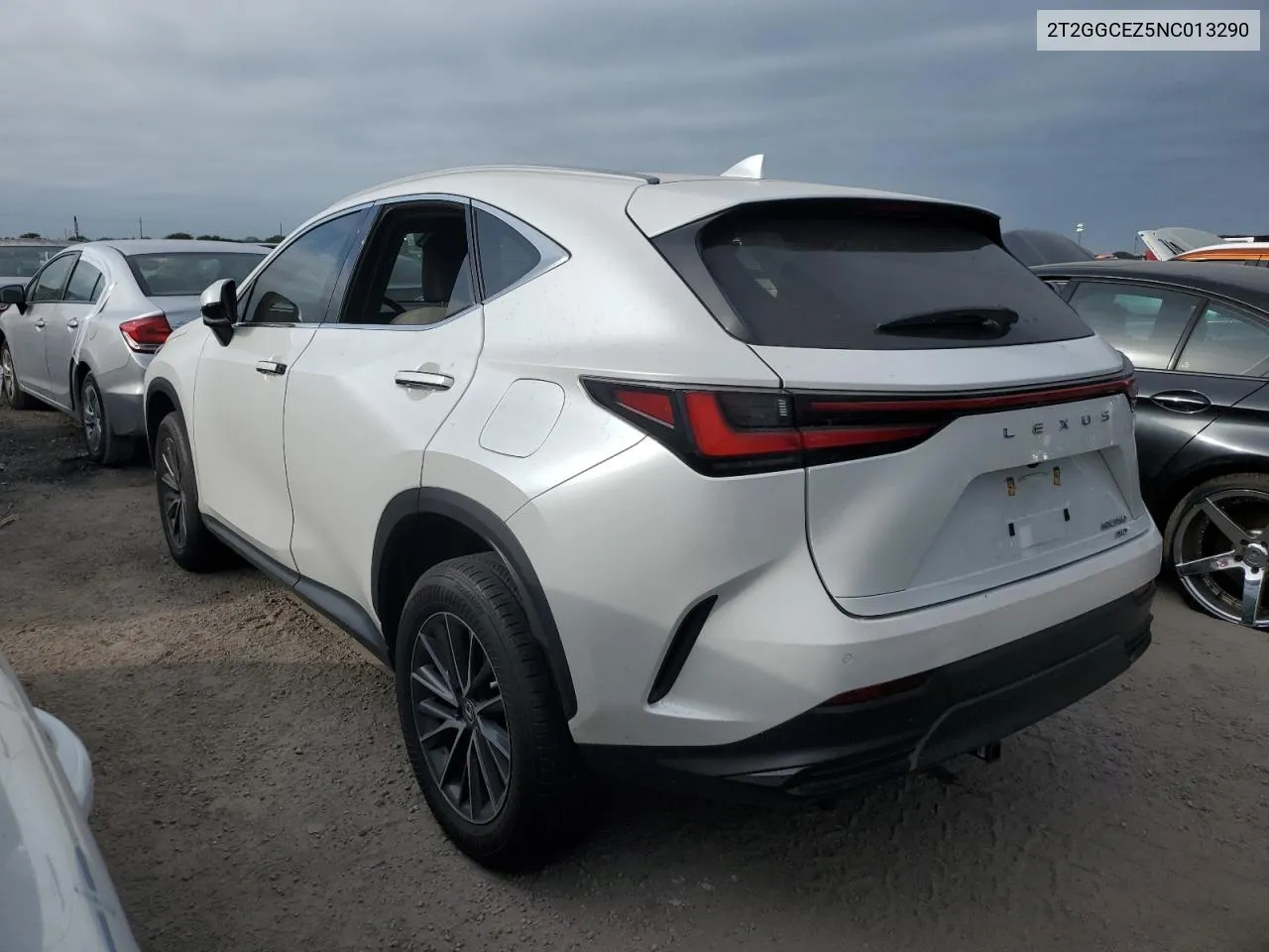 2022 Lexus Nx 350 VIN: 2T2GGCEZ5NC013290 Lot: 75812124