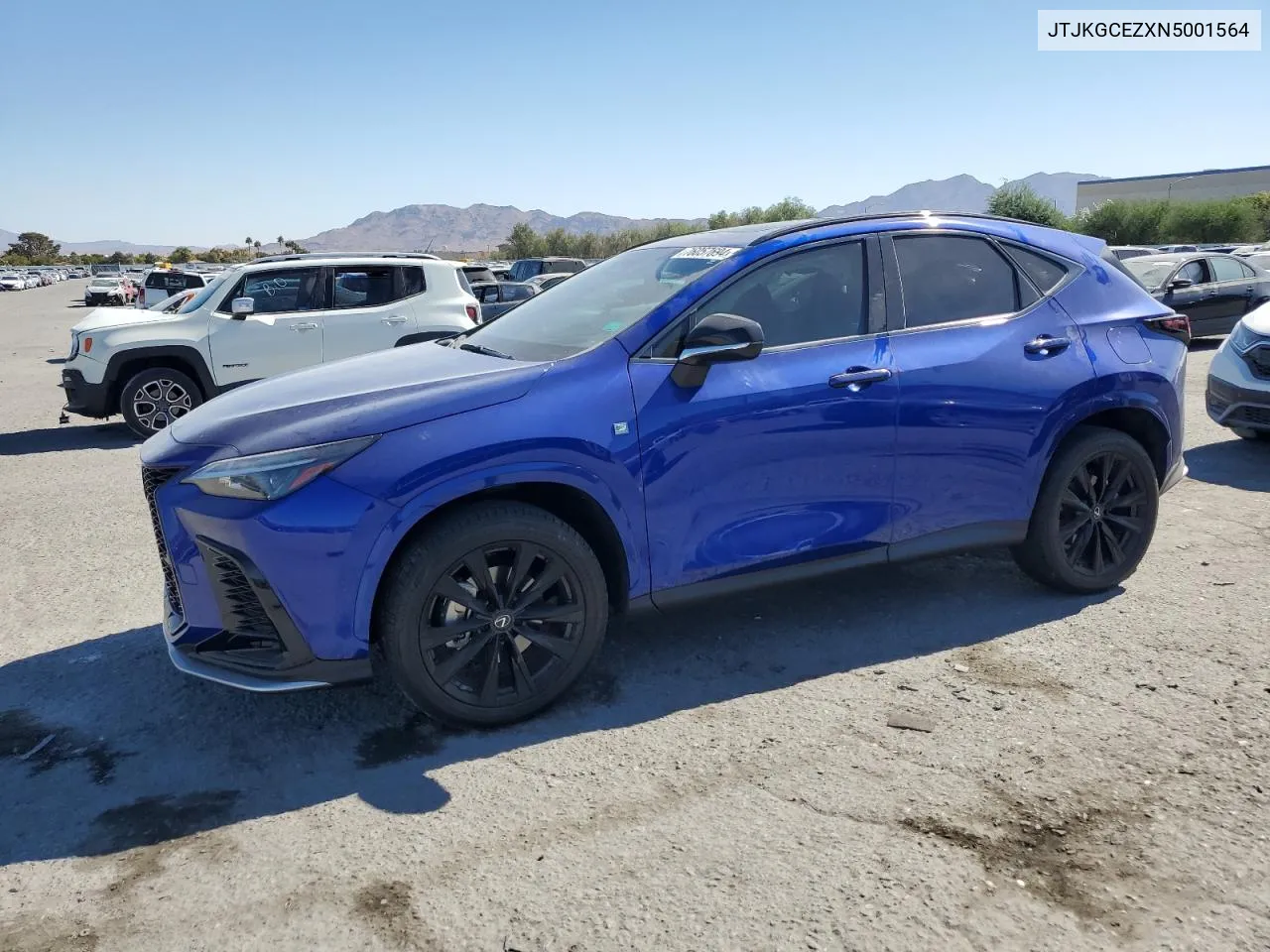 2022 Lexus Nx 350 VIN: JTJKGCEZXN5001564 Lot: 76057694