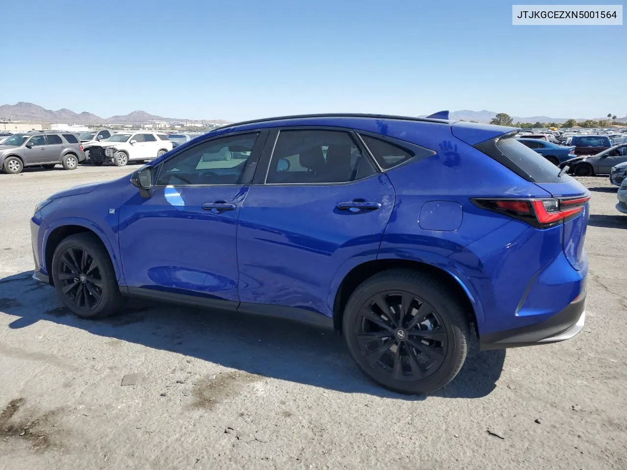 2022 Lexus Nx 350 VIN: JTJKGCEZXN5001564 Lot: 76057694