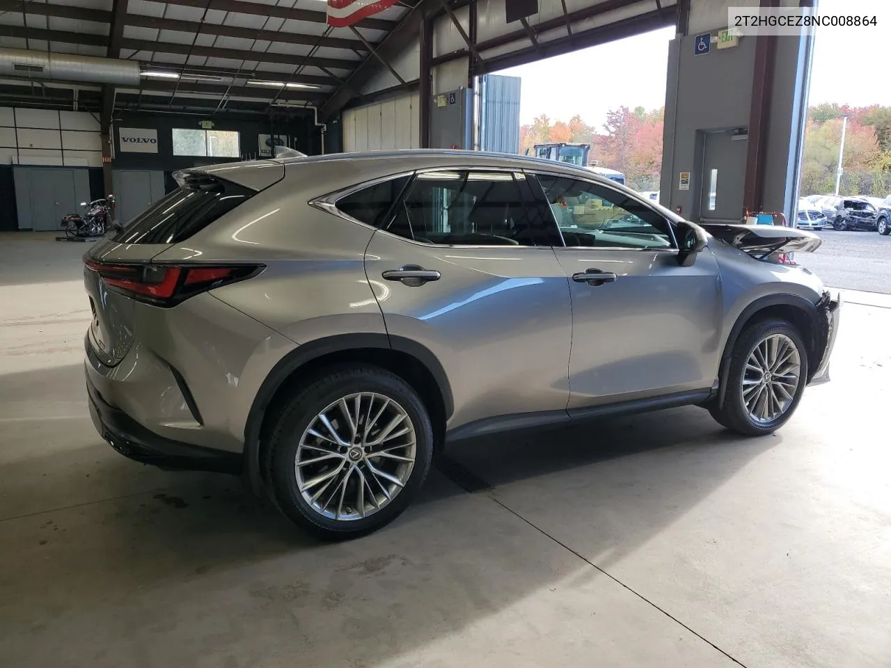 2T2HGCEZ8NC008864 2022 Lexus Nx 350