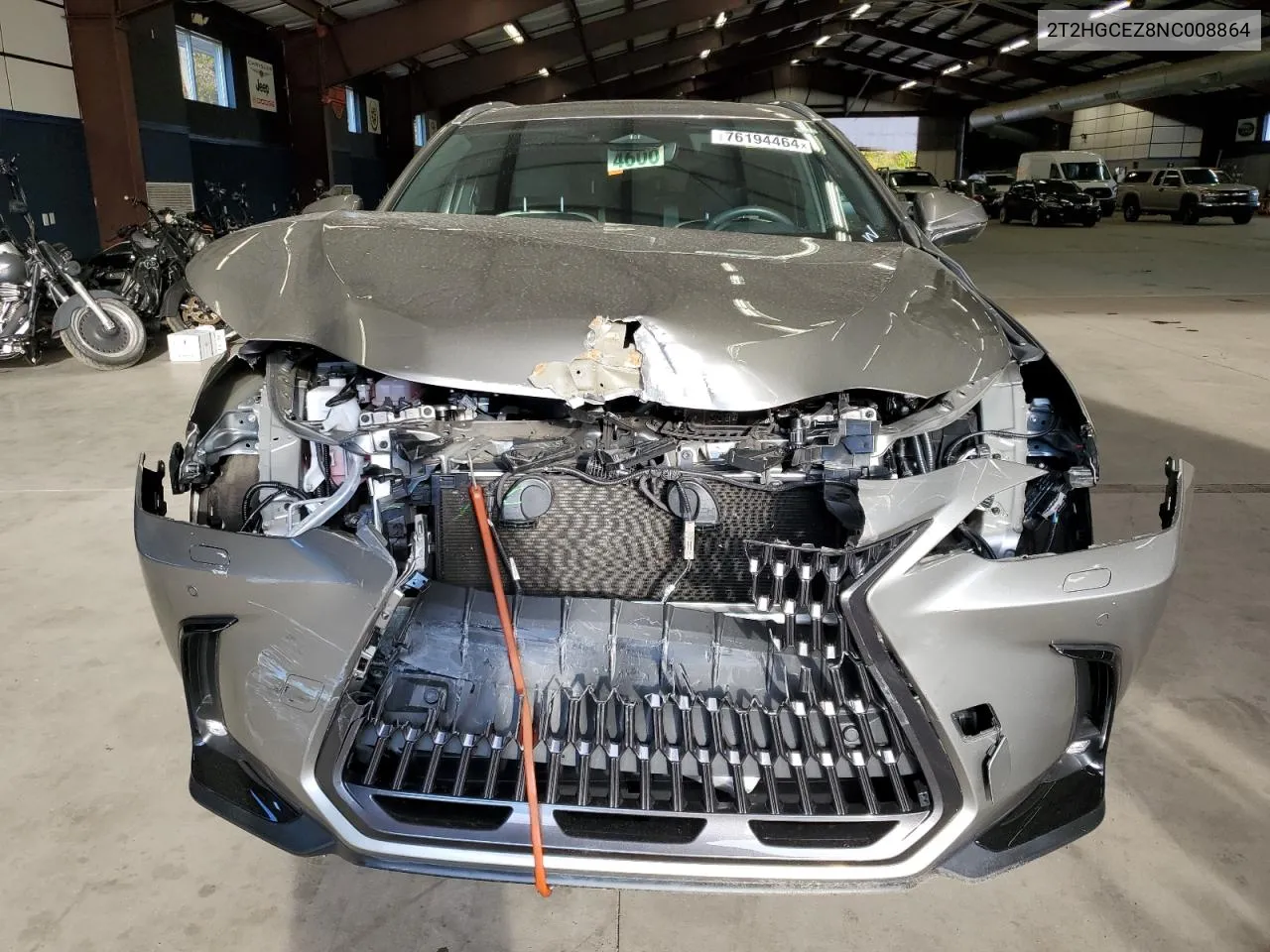 2T2HGCEZ8NC008864 2022 Lexus Nx 350