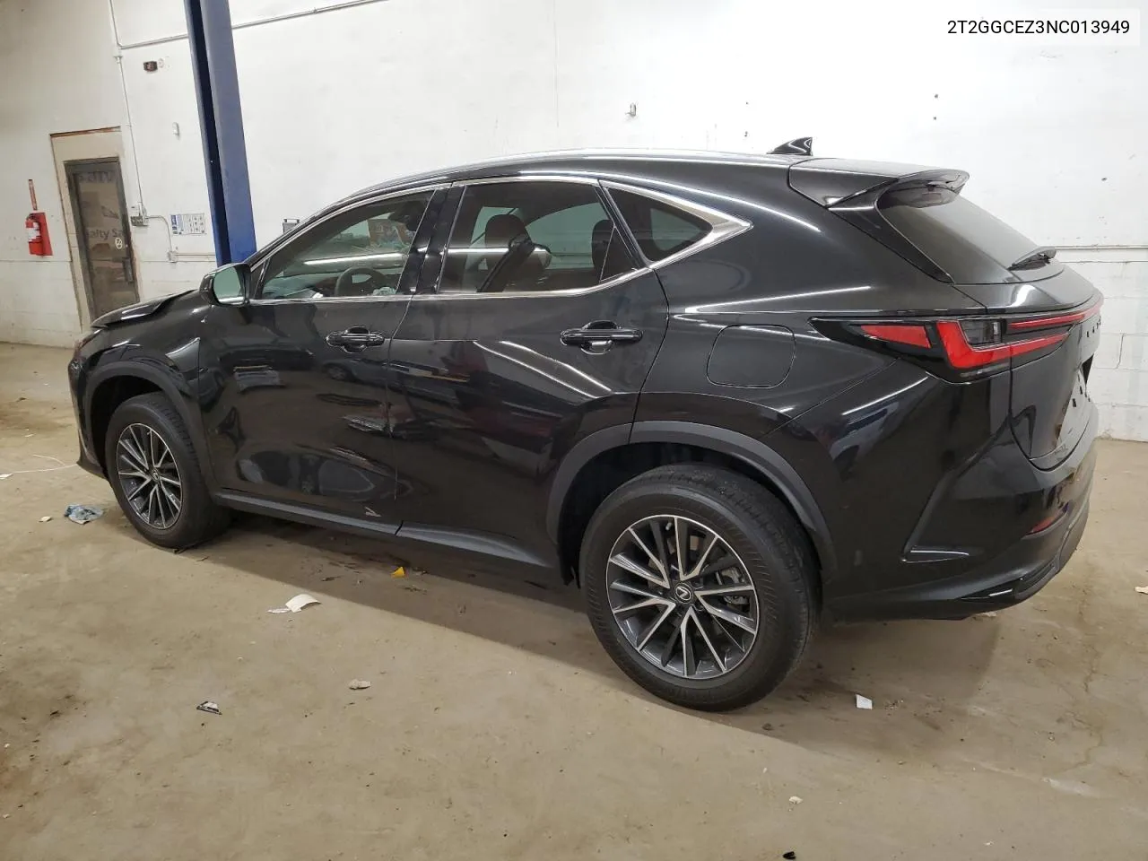 2022 Lexus Nx 350 VIN: 2T2GGCEZ3NC013949 Lot: 76555714