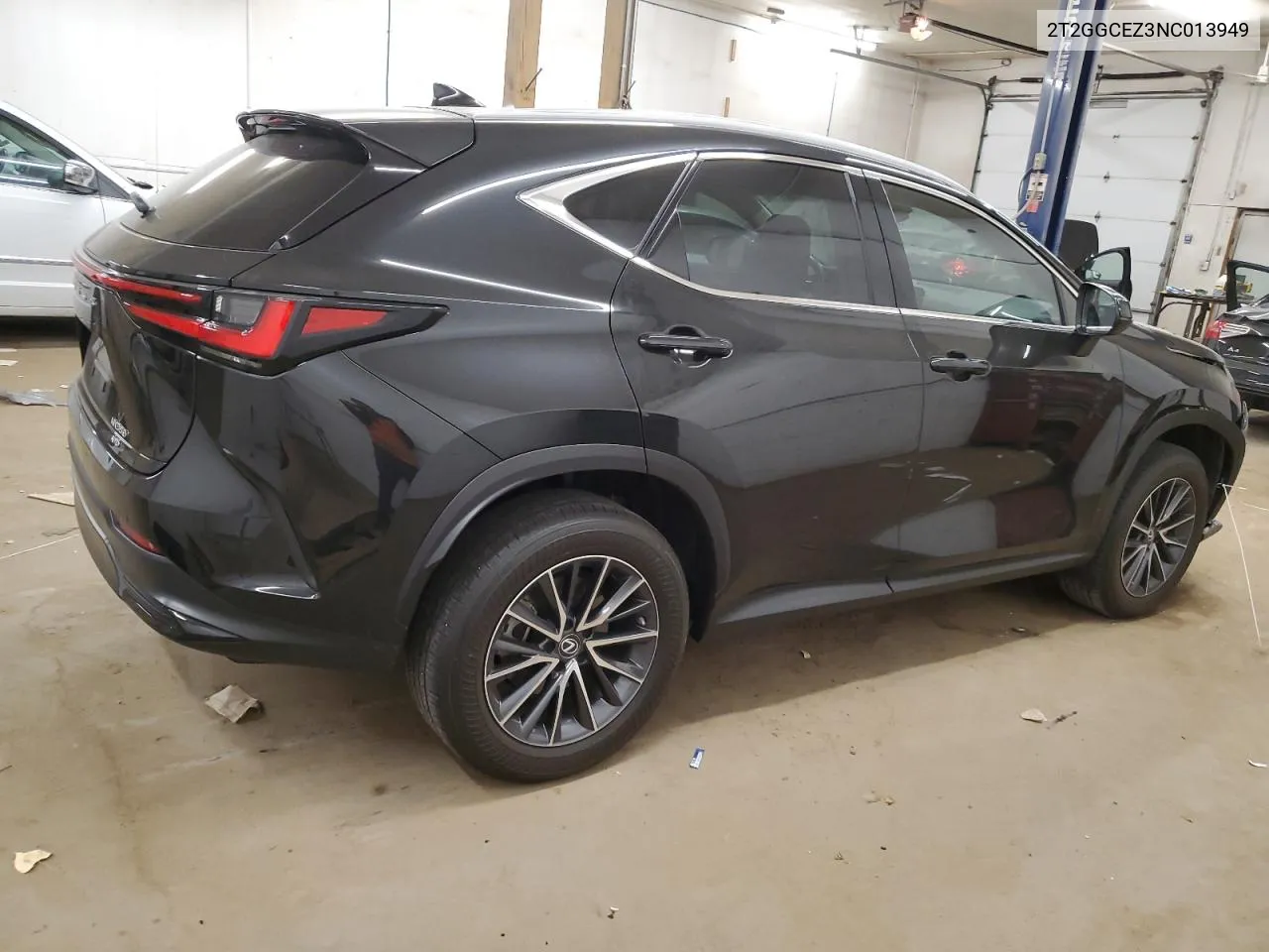 2022 Lexus Nx 350 VIN: 2T2GGCEZ3NC013949 Lot: 76555714