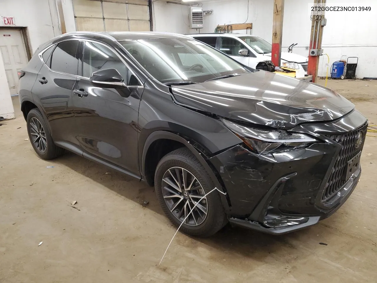 2022 Lexus Nx 350 VIN: 2T2GGCEZ3NC013949 Lot: 76555714