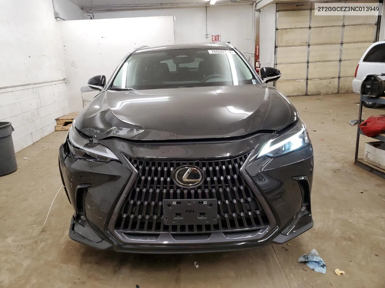 2022 Lexus Nx 350 VIN: 2T2GGCEZ3NC013949 Lot: 76555714