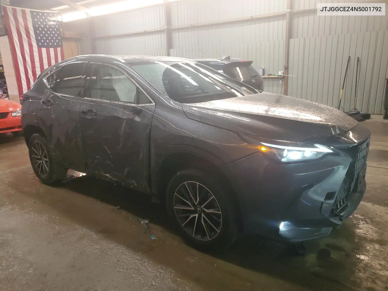 2022 Lexus Nx 350 VIN: JTJGGCEZ4N5001792 Lot: 77179314