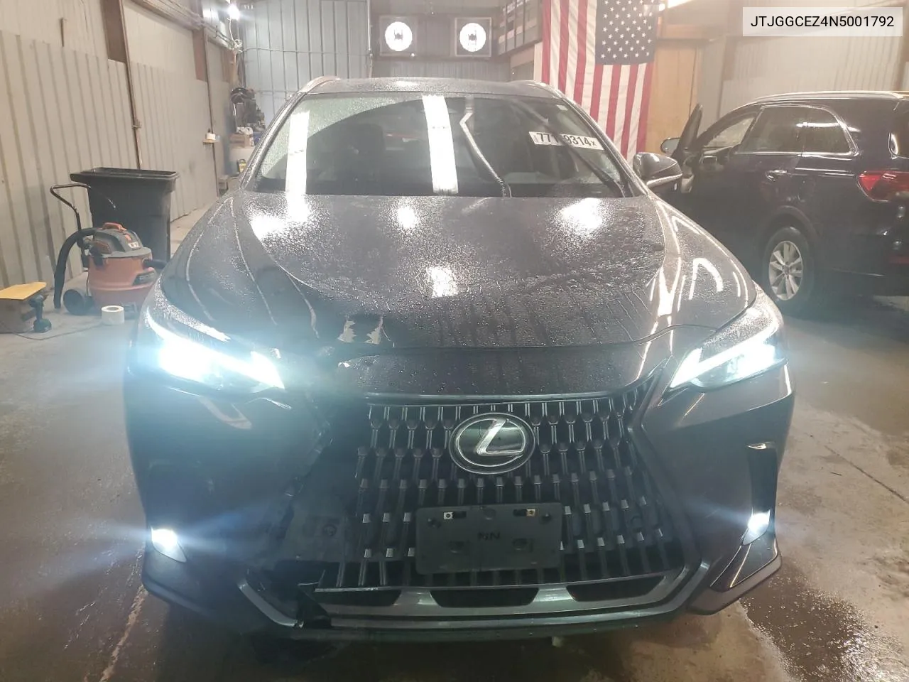 2022 Lexus Nx 350 VIN: JTJGGCEZ4N5001792 Lot: 77179314