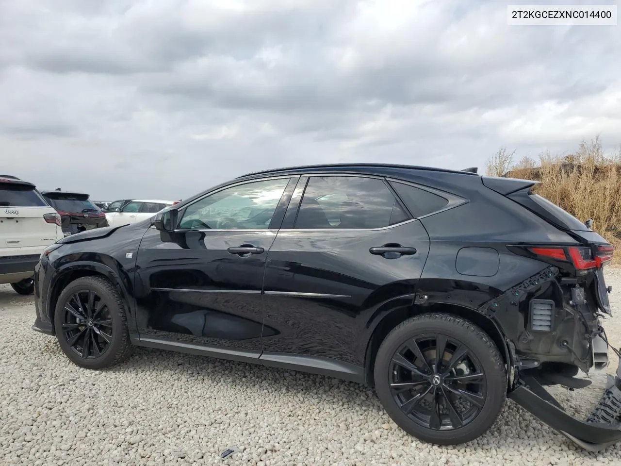 2022 Lexus Nx 350 VIN: 2T2KGCEZXNC014400 Lot: 78861384