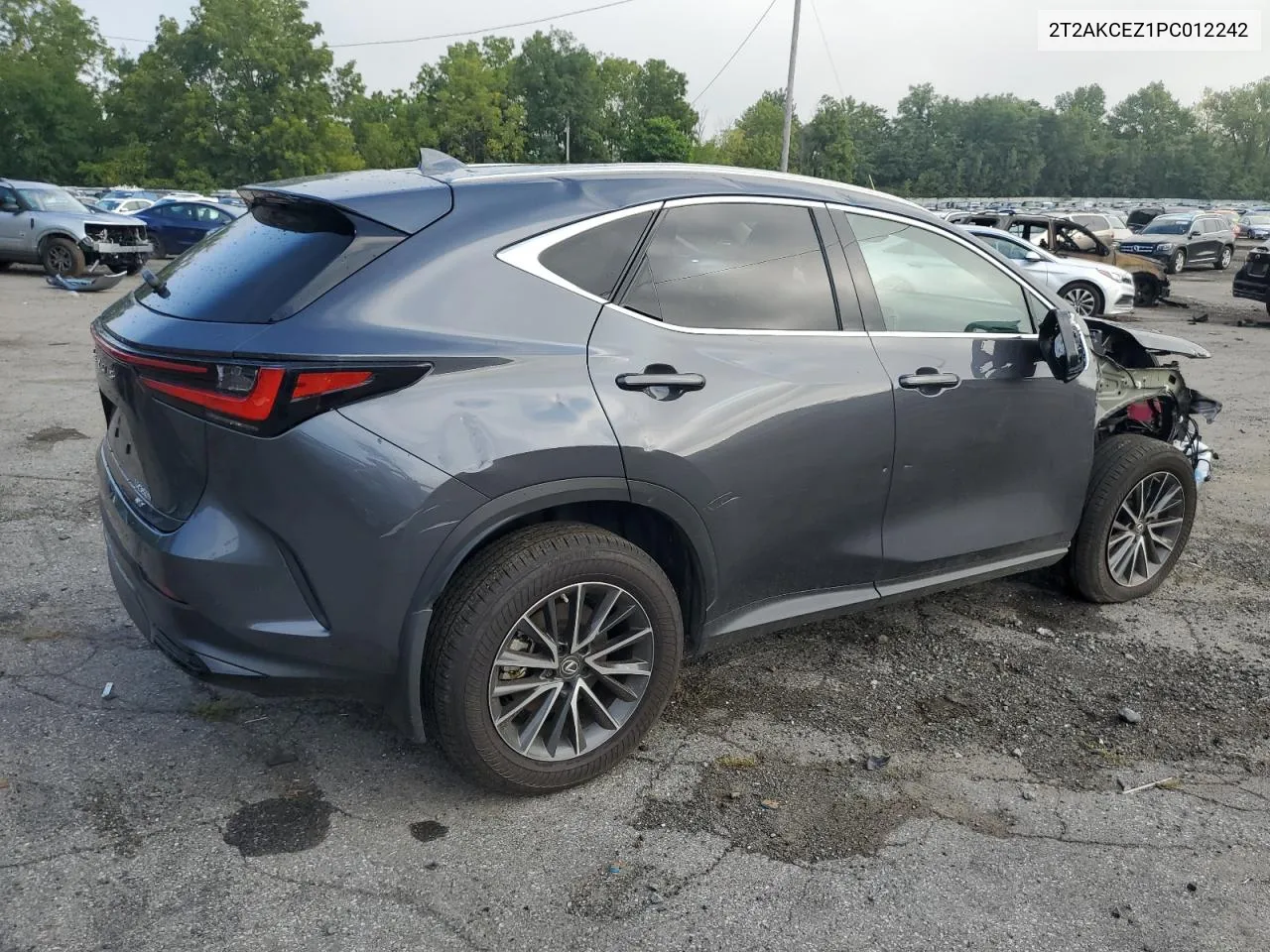 2023 Lexus Nx 350H VIN: 2T2AKCEZ1PC012242 Lot: 69171924