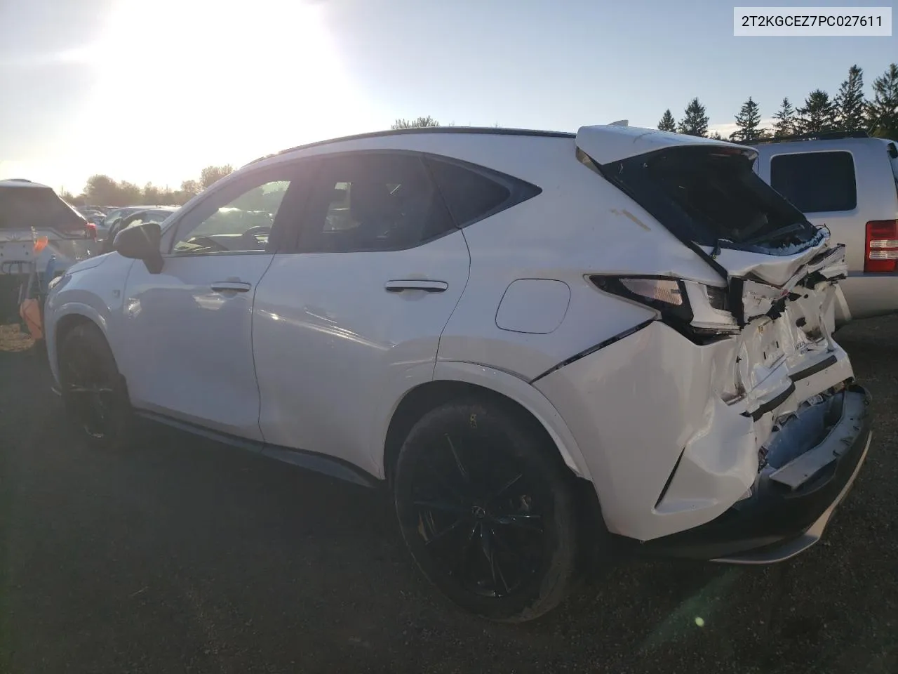 2023 Lexus Nx 350 VIN: 2T2KGCEZ7PC027611 Lot: 72510804