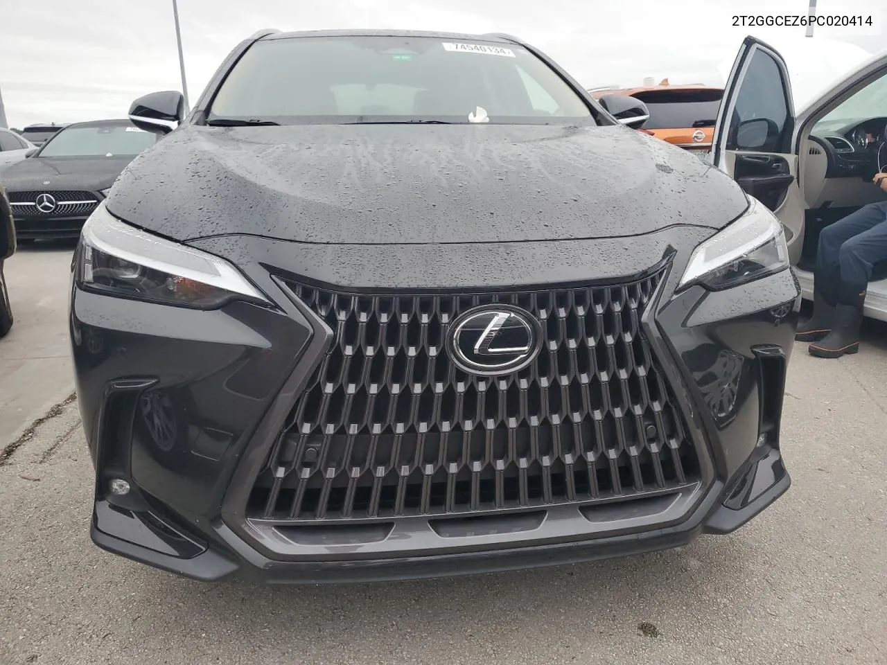 2023 Lexus Nx 350 VIN: 2T2GGCEZ6PC020414 Lot: 74540134