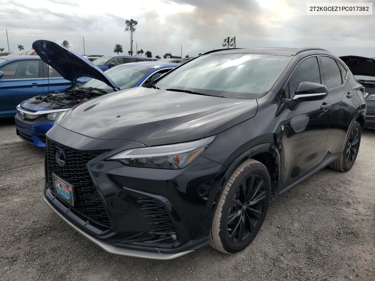 2023 Lexus Nx 350 VIN: 2T2KGCEZ1PC017382 Lot: 76878784